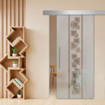 Sliding Glass Barn Door SGD-0420