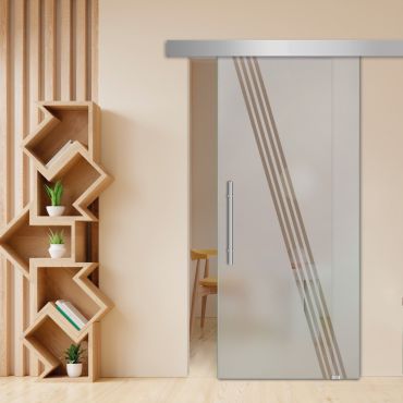 Sliding Glass Barn Door SGD-0449