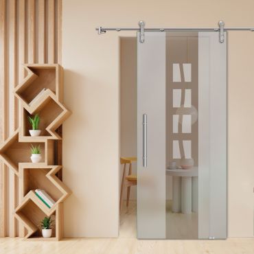 Sliding Glass Barn Door SGD-0464