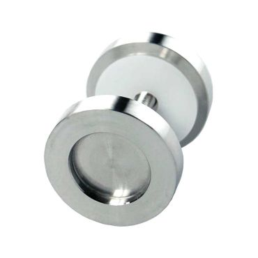 Flush Pull Handle for Round Barn Door Stainless Steel