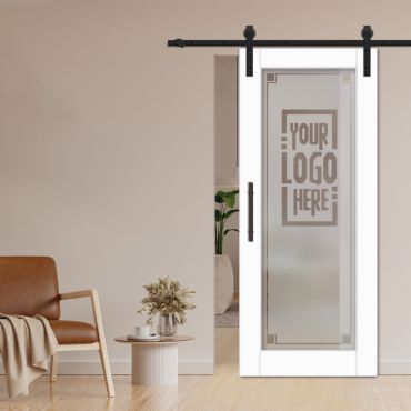 1 Lite Sliding Door Customized (With Your Logo) WGDA - 0255