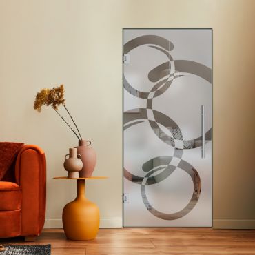 Swing, Hinged and Pivot Glass Door SHP-0525