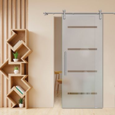 Sliding Glass Barn Door SGD-0450