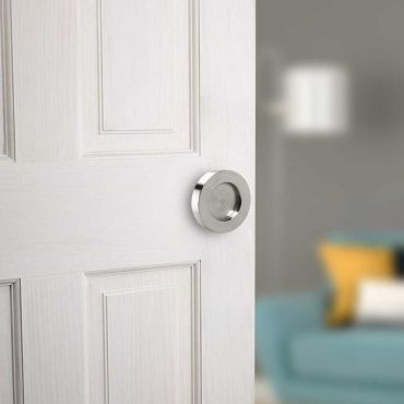 Flush Pull Handle for Round Barn Door Stainless Steel