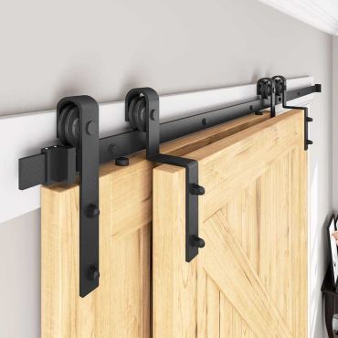 Bypass Sliding Door J-Rail Set