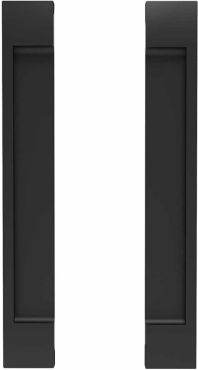 Black Self-Stick Handle for Sliding Doors 