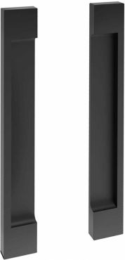 Black Self-Stick Handle for Sliding Doors 