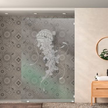 Frameless Fixed Shower Panel FSS - 1931