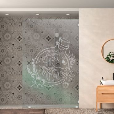 Frameless Fixed Shower Panel FSS - 1932