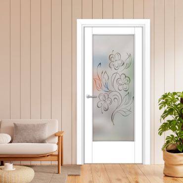 3/4 Lite Interior Doors with Glass Insert CHMDI-1816