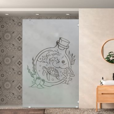 Frameless Fixed Shower Panel FSS - 1932