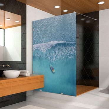 Digital Printing Glass Shower Screens Dpgs - 0724