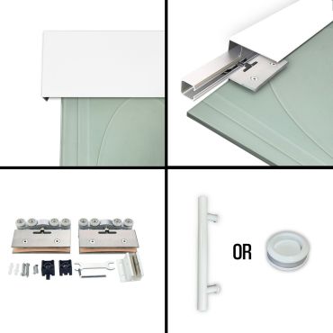 Hardware Set for Sliding Glass Doors HKAL - 0062