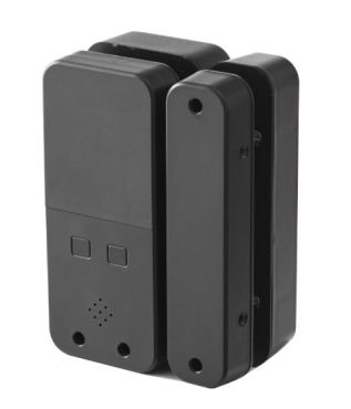 Smart Glass Door Lock with Bluetooth, Fingerprint, & Code Access