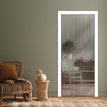 Pocket Sliding Glass Door with Frosted Design PSGD-0614