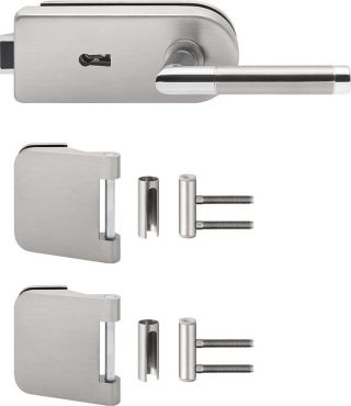 Interior Glass Door Mounting Set