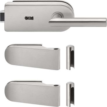 Indoor Glass Door Hardware Set