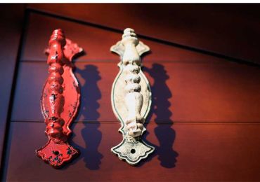 Classic Old-Fashioned wood Handle for Timber Doors