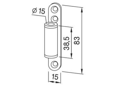 Accessory Part 11.405 for Wooden Frame / Door Jambs