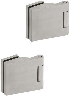 Interior Glass Door Hinge Set