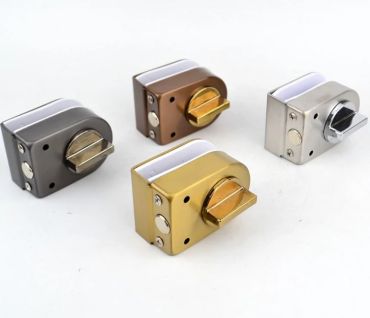 Secure Stainless Steel Locks for Glass Doors