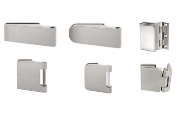 Durable Metal Hinges for Indoor Glass Doors